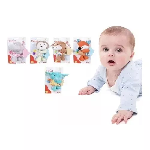 Montessori Tira De Juguetes Para Bebés 0-6 6-12 Meses 1ltc2