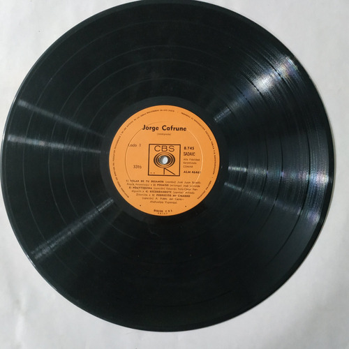 Música Disco Vinilo, José Cafrune 11 Temas Pueblo Del Cerro (Usado)