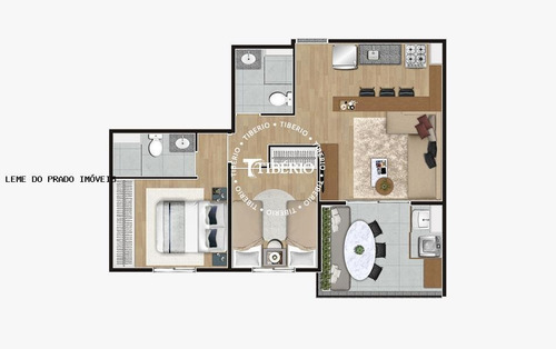 Imagem 7 de 15 de Apartamento 2 Dormitórios Para Venda Em São Paulo, Campo Belo, 2 Dormitórios, 1 Suíte, 2 Banheiros, 1 Vaga - Lpf275_2-1156771