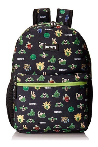 Mochila Fortnite Primaria Grande Ruz Verde