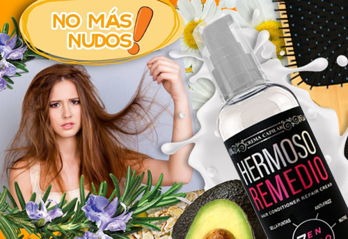 Imagen 6 de 10 de Crema Capilar Tratamiento Reparación Profunda Intensiva 7en1