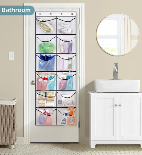 Organizador De Zapatos Kimbora Over The Door Con 12 Bolsillo