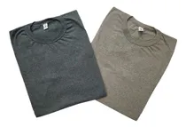 Comprar Pack Por 2 Remeras Algodon Hombre Talles Especiales Grandes