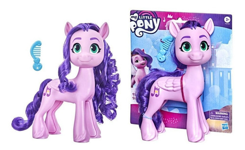 Muñeca Princess Petals Pony Con Peine My Little Pony