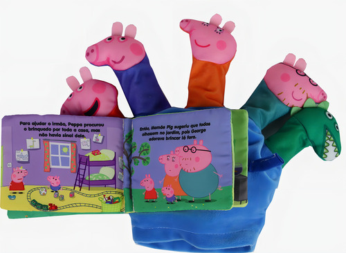Peppa Pig - O Dinossauro Do George: Não Tem Subtítulo, De Ciranda Cultural. Tem Série, Vol. Volume Único. Editorial Editora Ciranda Cultural, Capa Mole, Primeira Edição Em Português, 2024