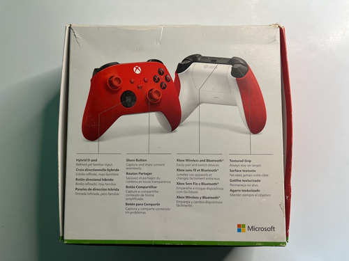 Joystick Inalámbrico Xbox Wireless Controller Rojo (Usado)