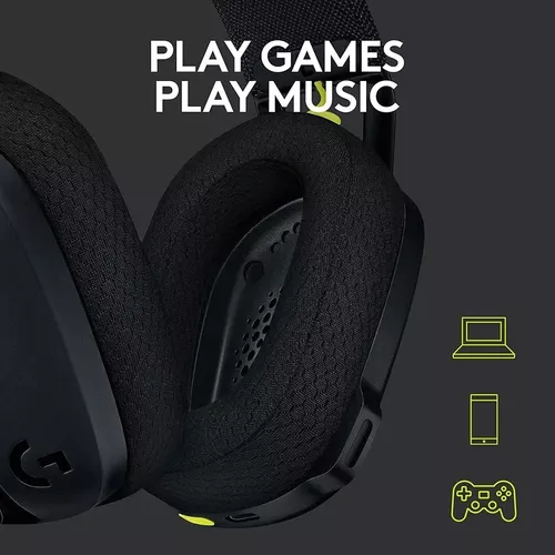 Audifonos gamer inalambricos logitech G435 headset gaming