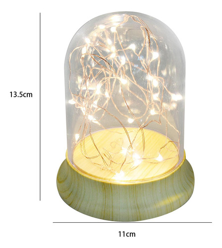 Luces Nocturnas Centro De Mesa Creativo Hecho A Mano Diy Led