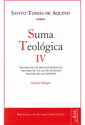 Suma Teológica Iv