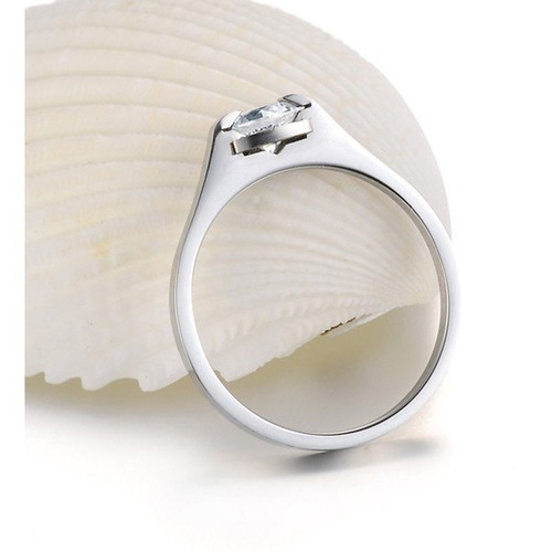 Imagen 2 de 6 de Anillo De Acero Inoxidable, Compromiso Iii Faith