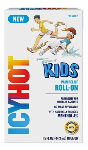 Icehot Alivio del Dolor Roll On Icyhot Kids 44ml. Fragancia Mentol