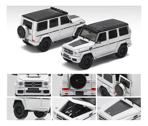 Camioneta Mercedes Amg G63 1/64 - A Pedido_exkarg Blanco