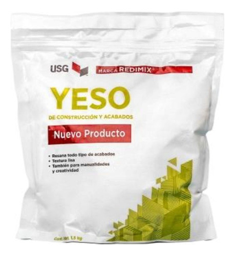 Yeso Para Reparaciones Y Acabados 9 Kg Usg