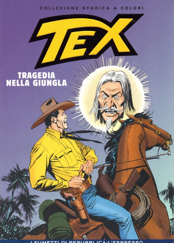 Tex Collezione Storica A Colori N° 44 - Em Italiano - Editora Repubblica - Capa Mole - Bonellihq Cx413