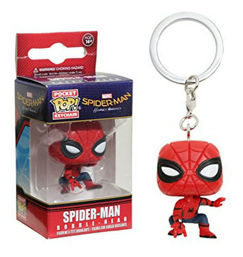 Llavero Funko Pop Spider-man Homecoming Spider-man Nueva