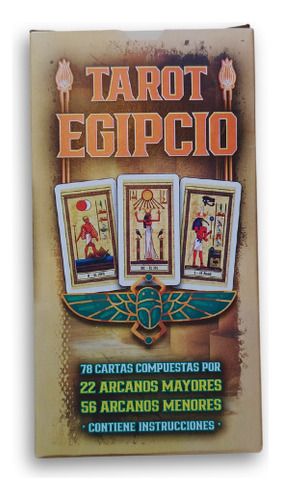 Combo Tarot Marsella Egipto Rider Plastificadas Con Guias