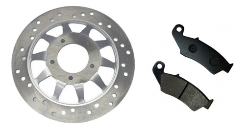 Disco + Pastillas De Freno Honda Xr 125 - 150 - 190l Japones