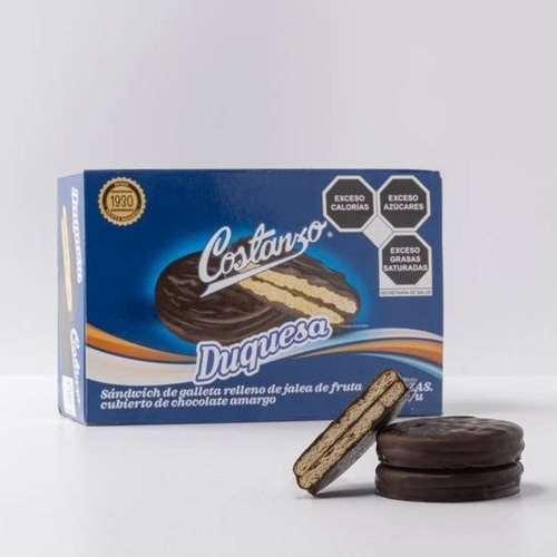 Caja Chocolates Costanzo Duquesa Con 24 Piezas De 15 Gr C/u