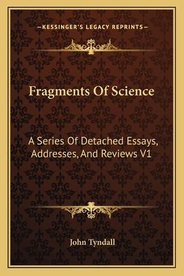 Libro Fragments Of Science: A Series Of Detached Essays, ...