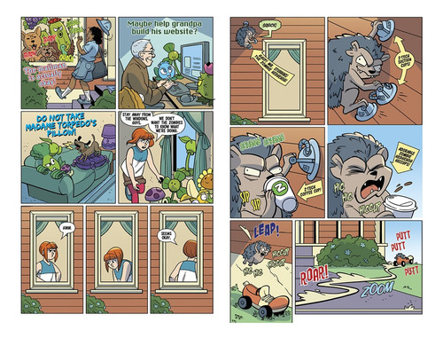 Plants Vs. Zombies Zomnibus Volume 1 (en Inglés)- Pasta Dura