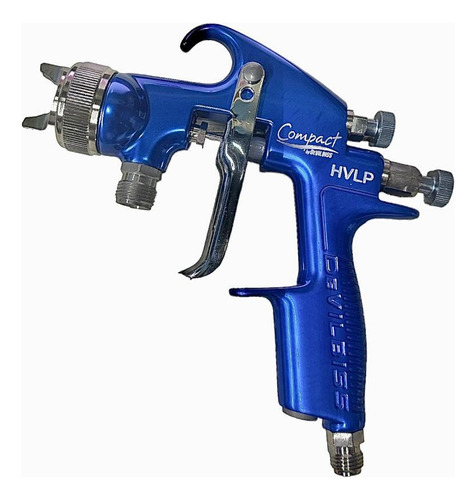 Pistola Devilbiss Com-ps506b-10-00 Compact Pressure Hvlp Color Azul