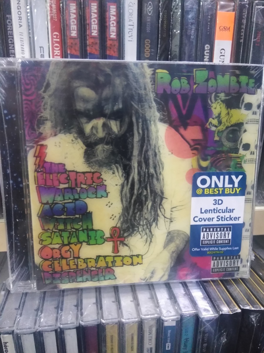 Rob Zombie The Electric Warlock Acid Witch Satanic Orgy Cd Mercadolibre