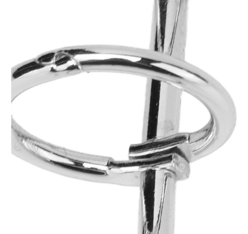 Anillos De Carpeta Reutilizables 3 Orificios De Metal