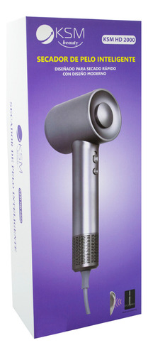 Ksm Beauty Secador Pelo Inteligente Rápido Hd 2000 Blanco 3c