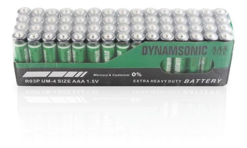Imagen 5 de 9 de Baterias Pila Aaa Dynamsonic Paquete 60pz Economica Mayoreo