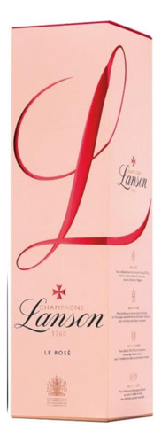 Pack De 4 Champagne Lanson 1760 Rose 750 Ml