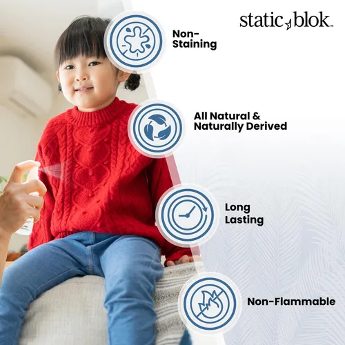 Anti-static Spray Static Blok For Clothes 240ml