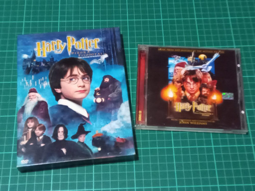 Harry Potter Y La Piedra Filosofal 2 Cd + 2 Dvd Pack