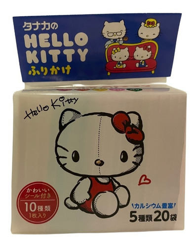 Furikake Hello Kitty 48g Tanaka Importado Japão