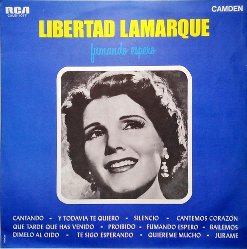 Libertad Lamarque Lp Fumando Espero Rca 1969 2896