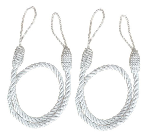 6 Pcs Tiebacks Cordón Para Cortinas