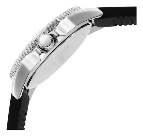 Reloj Hombre Skechers Longfellow Silicon Color de la correa Negro