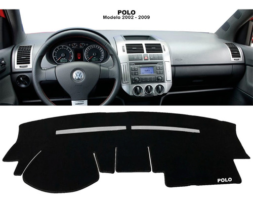 Cubretablero Bordado Volkswagen Polo Modelo 2002 - 2009