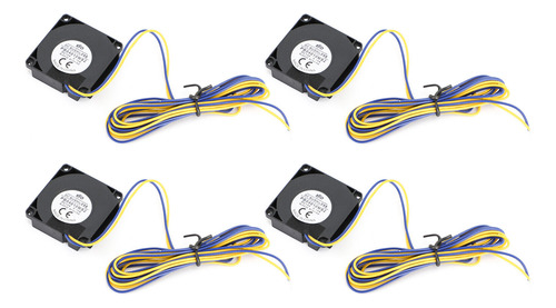 4pc 3d Printer Extruder Cooling Radial Turbo Blower Fan Ccf