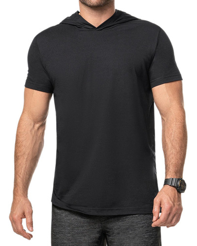 Camiseta Mario Negro Para Hombre Croydon