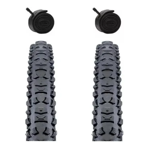 Kit X 2 Cubierta Imperial Cord 26 X 1.90 Pampa Camara