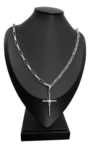 Pingente Masculino Prata 925 - Cruz Palito M Cor Prateado