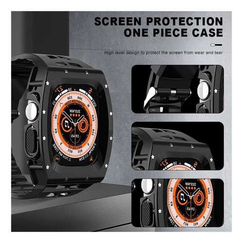 A Capa Transparente Com Alça De Pc Para Apple Watch Ultra