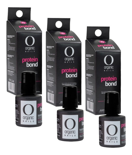 Protein Bond 10ml Organic Nails 3 Pzs.