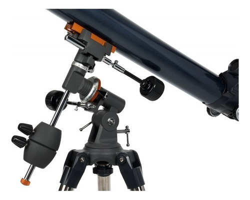 Telescopio Celestron Astromaster 70eq + Camara Color Azul