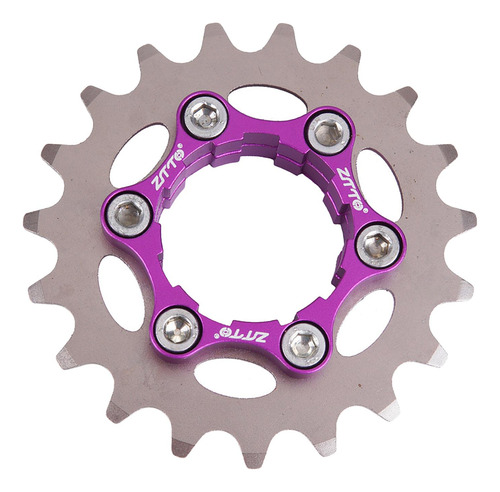 Cassette Cog Fixie Adaptador De Engranaje Fijo De Una 19t