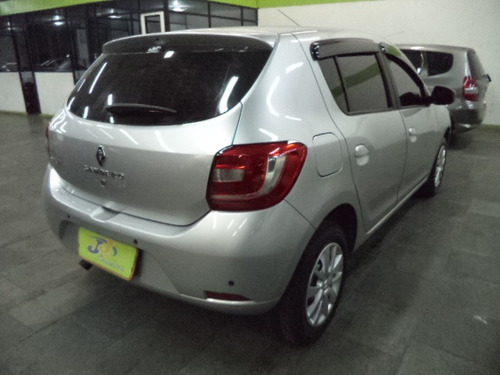 Renault Sandero 1.0 16v Expression Flex Completo 2018 Prata