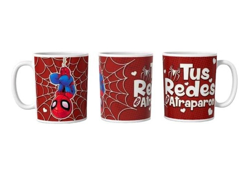 Taza / Mug Spider Man Araña Universo Marvel Cómic Superheroe