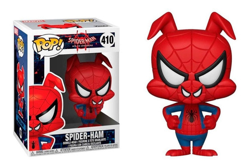 Funko Pop Marvel Spiderman Spiderverse Spiderham 410 | Envío gratis