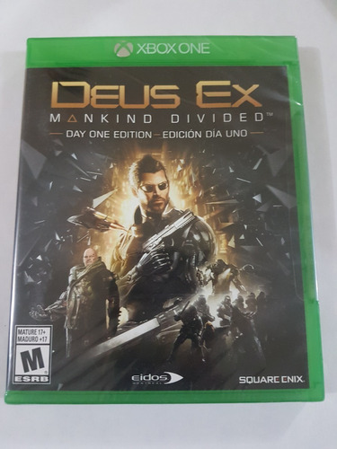 Deus Ex Mankind Divided Xbox One Nuevo Citygame Ei