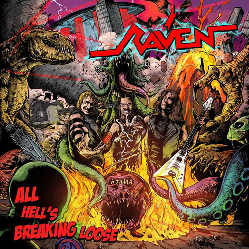 Raven - All Hell's Breaking Loose- Cd 2023 Produzido Por Wiki Metal